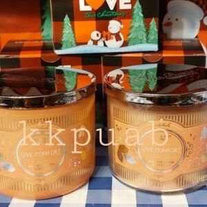 Bath & Body Works Peach on Earth Candle  x 2